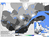 Neige au sol (%) Pourcentage de la normale