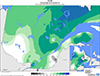 Pluie (%) Pourcentage de la normale