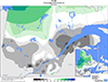 Pluie (%) Pourcentage de la normale