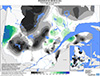 Neige au sol (%) Pourcentage de la normale
