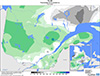 Pluie (%) Pourcentage de la normale