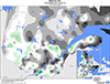 Neige au sol (%) Pourcentage de la normale