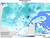 Neige au sol (cm) Valeurs observées
