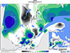 Neige (%) Pourcentage de la normale