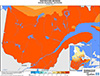 Température moyenne (°C) - Classification