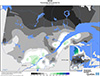 Neige (%) Pourcentage de la normale