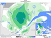 Pluie (%) Pourcentage de la normale