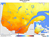 Température moyenne (°C)