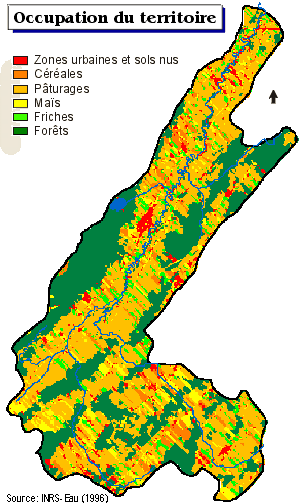 Carte - Occupation du territoire