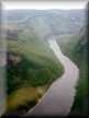 Cliquez pour agrandir - Vue aérienne de la rivière Moisie