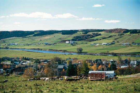 Paysage de la moyenne Chaudire