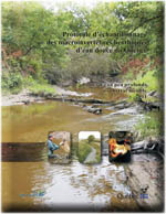 Page couverture - Protocole dchantillonnage des macroinvertbrs benthiques deau douce du Qubec - Cours deau peu profonds  substrat meuble 2011