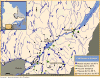 Cliquez pour agrandir - volution de la qualit bactriologique de cours d'eau du Qubec, 1988-1998