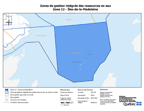 Zone des les-de-la-Madeleine