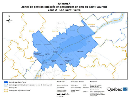 Zone du lac Saint-Pierre