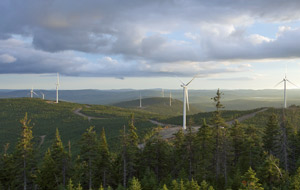 Parc olien du Mont-Rothery  - Photo : Joan Sullivan