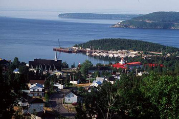 Tadoussac  Embouchure du Saguenay  Photo : FAPAQ