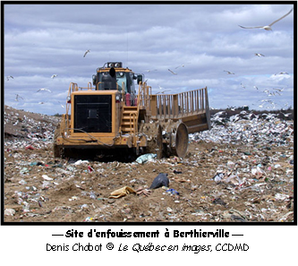 Site d'enfouissement  Berthierville