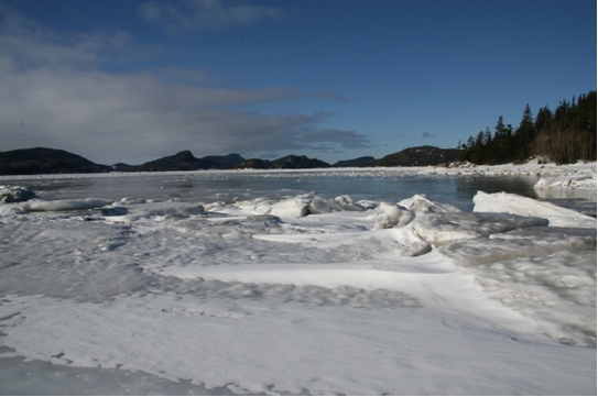 Le Saint-Laurent en hiver