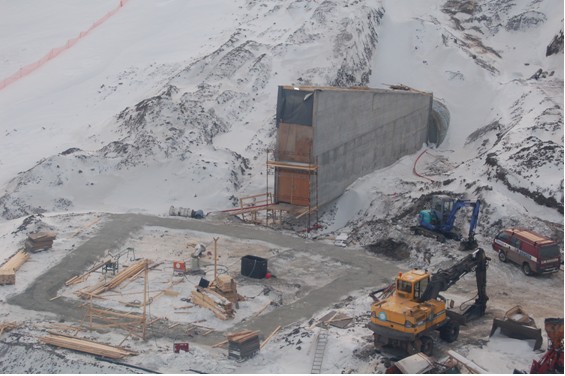 Coffre-fort mondial des graines de Svalbard