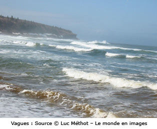 Vagues : Source  Luc Mthot  Le monde en images