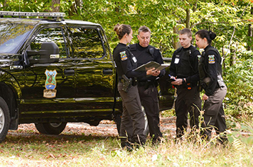 Les agents de protection de la faune