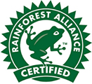 Rainforest alliance certified