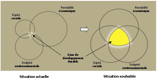 Figure 1 : Le dfi du dveloppement durable en agriculture