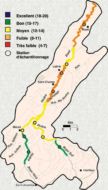 Carte: Vulnrabilit des eaux souterraines