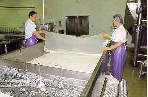 Récupération des fines de fromage