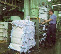 Compactage des retailles