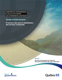 Page couverture du Guide d'intervention